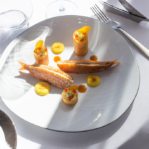 24/09/2015, Marseille (FRA), Carte du restaurant "Alcyone", Hotel Intercontinental***24/09/2015, Marseille (FRA), Restaurant "Alcyone" menus, Intercontinental Hotel