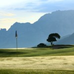 France, Corse du Sud (2A), Domaine de Murtoli, le golf