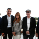 COCKTAIL DES JURYS. COCKTAIL DES JURYS. MICHAEL HIRST (PRESIDENT MINI SERIES), LAURENT PUONS, JANE SEYMOUR (PRESIDENTE JURY FILM TV), TCHEKY KARYO (PRESIDENT JURY SERIES TV), RYAN COOPER (PRESIDENT JURY ACTU)